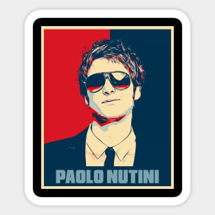 Paolo Nutini Glasses Hope Poster Art Sticker